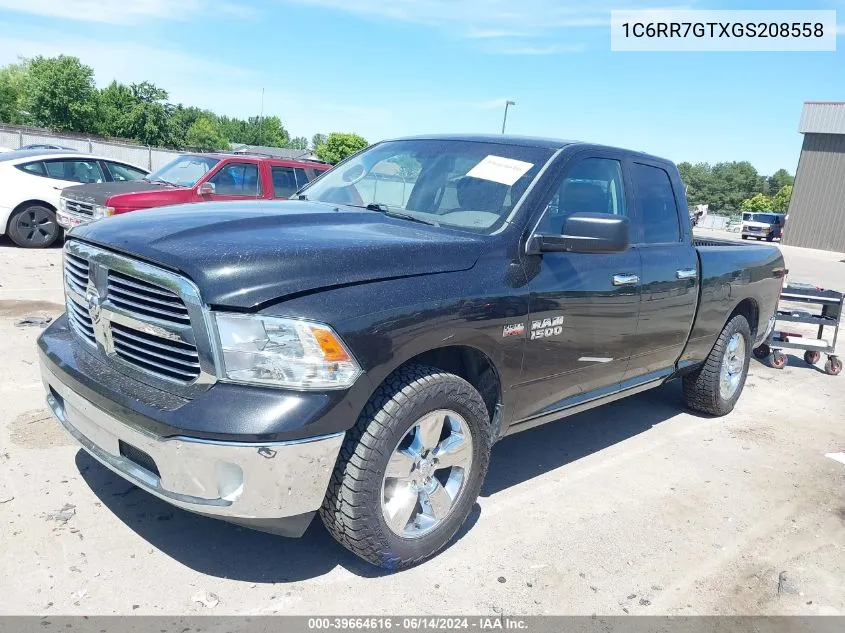 2016 Ram 1500 Big Horn VIN: 1C6RR7GTXGS208558 Lot: 39664616