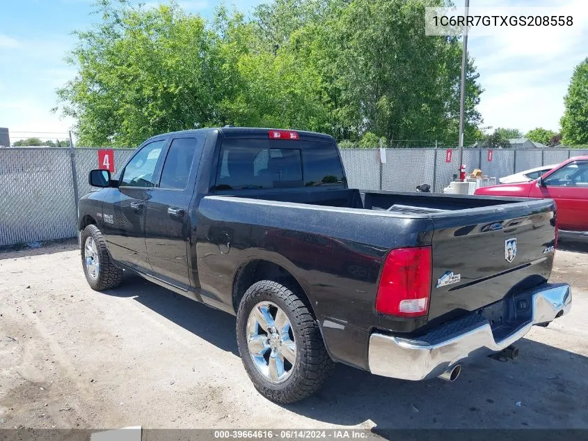 1C6RR7GTXGS208558 2016 Ram 1500 Big Horn