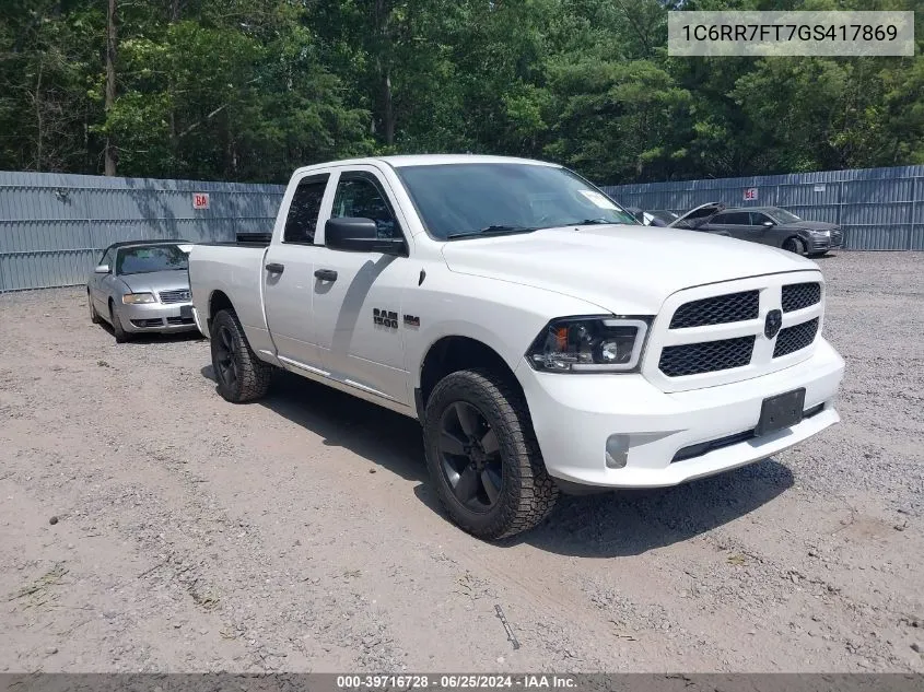 1C6RR7FT7GS417869 2016 Ram 1500 Express