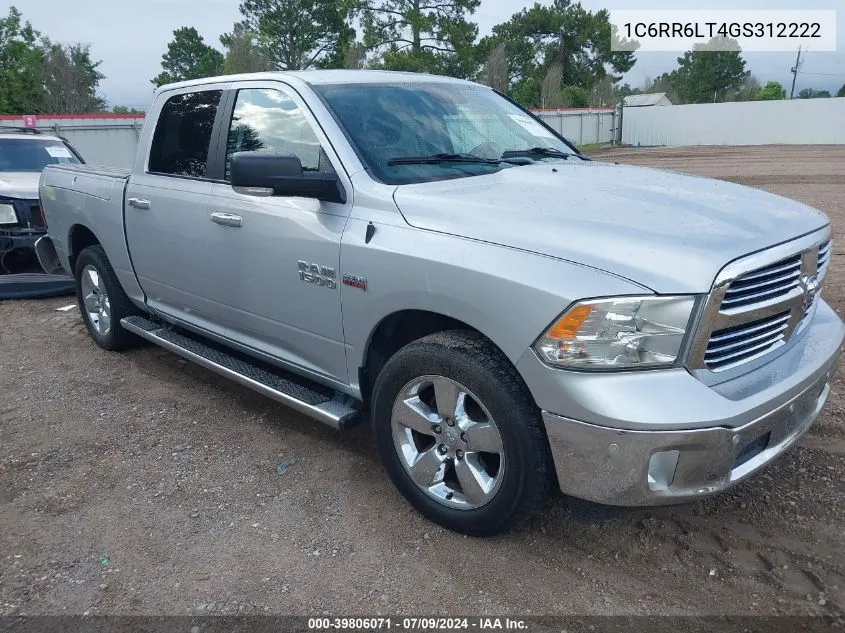 2016 Ram 1500 Big Horn VIN: 1C6RR6LT4GS312222 Lot: 39806071