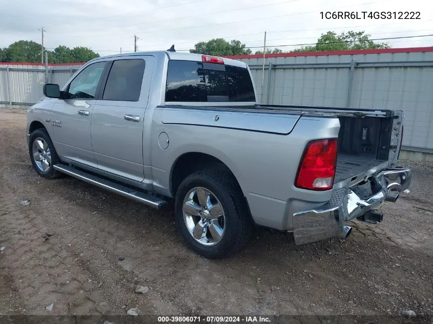 1C6RR6LT4GS312222 2016 Ram 1500 Big Horn