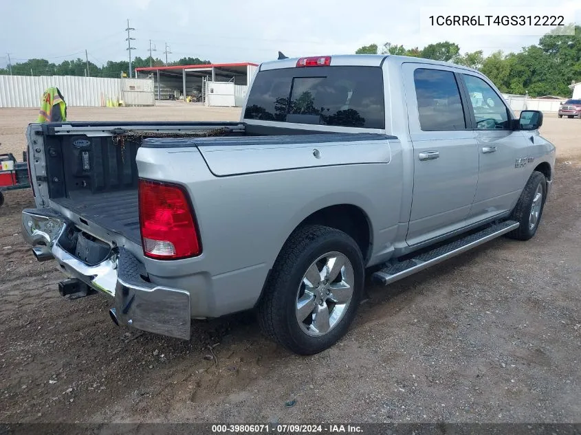 1C6RR6LT4GS312222 2016 Ram 1500 Big Horn