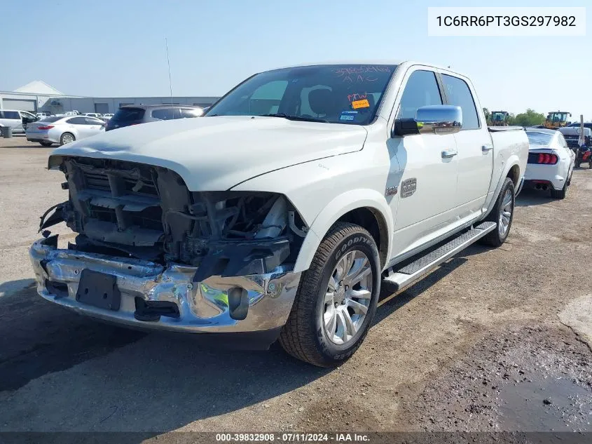 2016 Ram 1500 Longhorn VIN: 1C6RR6PT3GS297982 Lot: 39832908