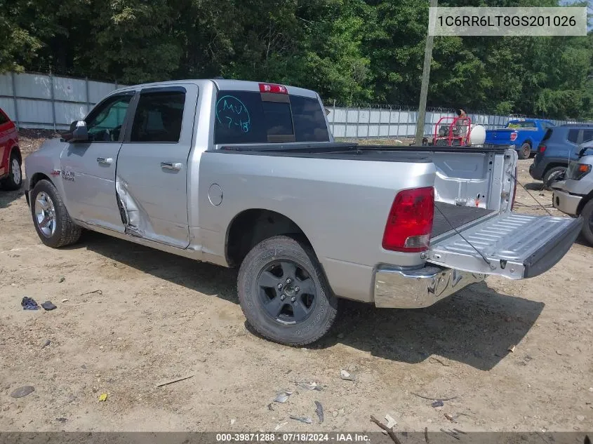 1C6RR6LT8GS201026 2016 Ram 1500 Slt