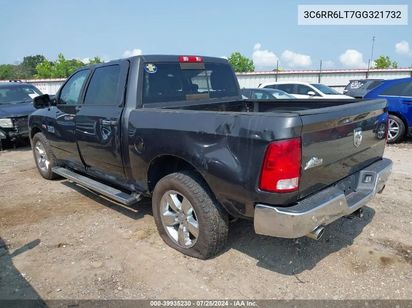 3C6RR6LT7GG321732 2016 Ram 1500 Big Horn