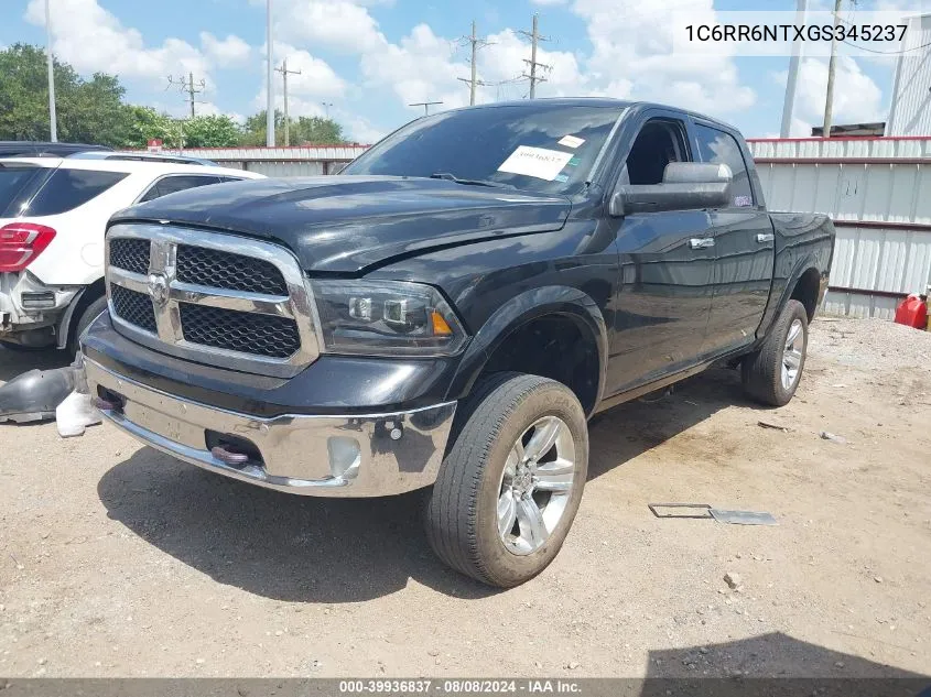 1C6RR6NTXGS345237 2016 Ram 1500 Laramie