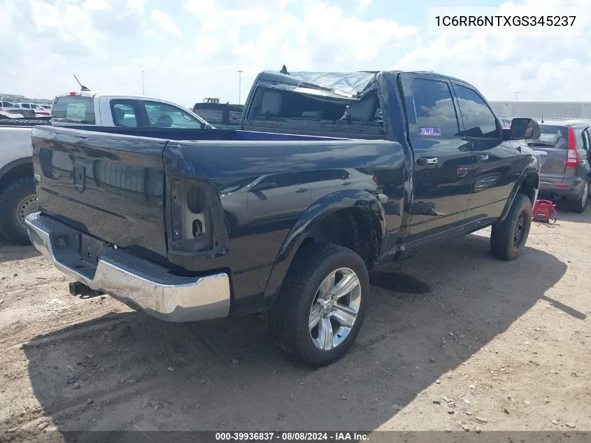 1C6RR6NTXGS345237 2016 Ram 1500 Laramie