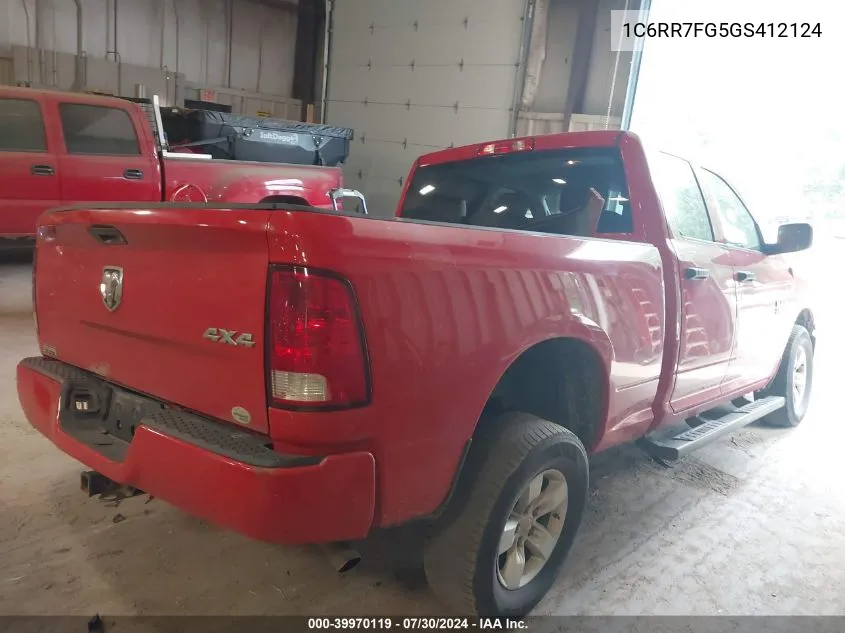 1C6RR7FG5GS412124 2016 Ram 1500 Express