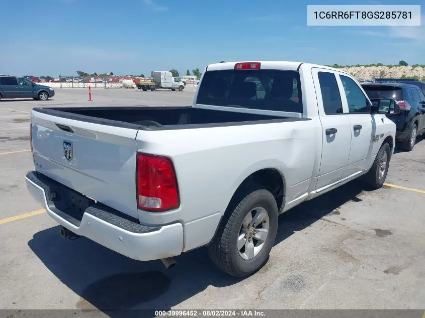 1C6RR6FT8GS285781 2016 Ram 1500 Tradesman