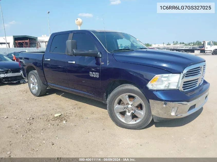 1C6RR6LG7GS327025 2016 Ram 1500 Lone Star