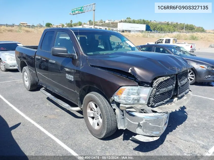 2016 Ram 1500 Tradesman VIN: 1C6RR6FG9GS327135 Lot: 40013475