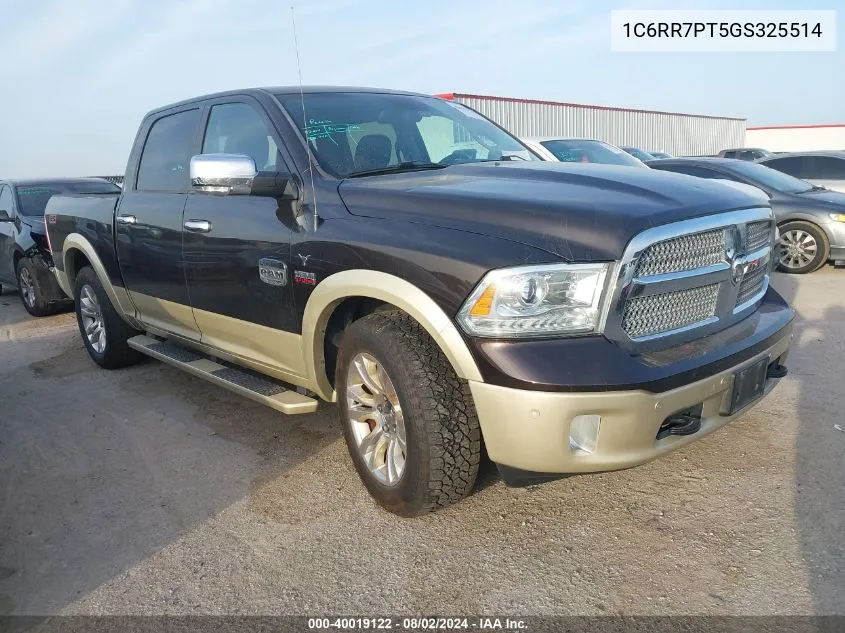 1C6RR7PT5GS325514 2016 Ram 1500 Longhorn