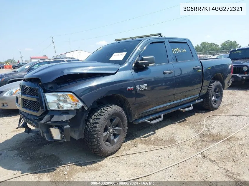 3C6RR7KT4GG272321 2016 Ram 1500 Express