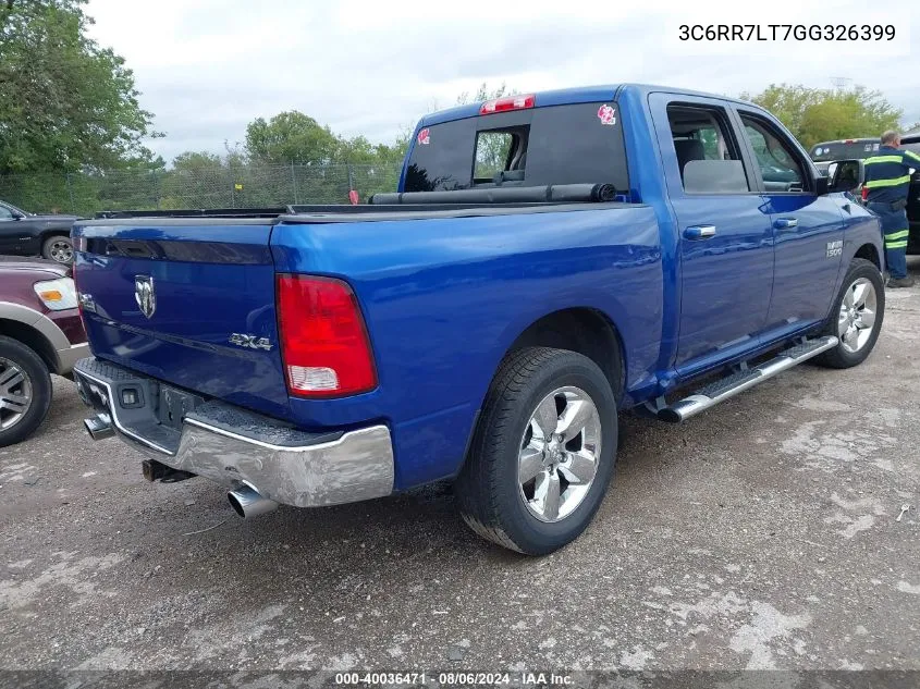 3C6RR7LT7GG326399 2016 Ram 1500