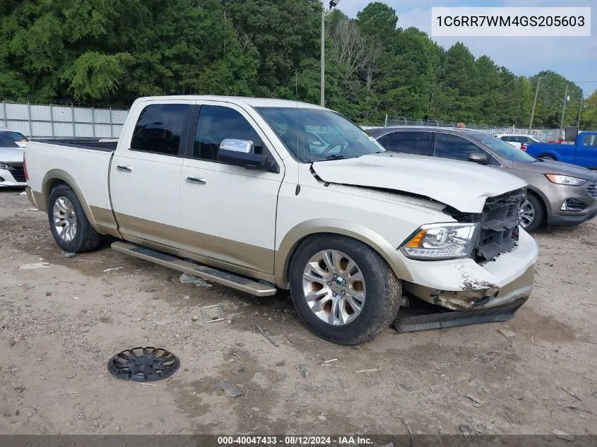 1C6RR7WM4GS205603 2016 Ram 1500 Longhorn