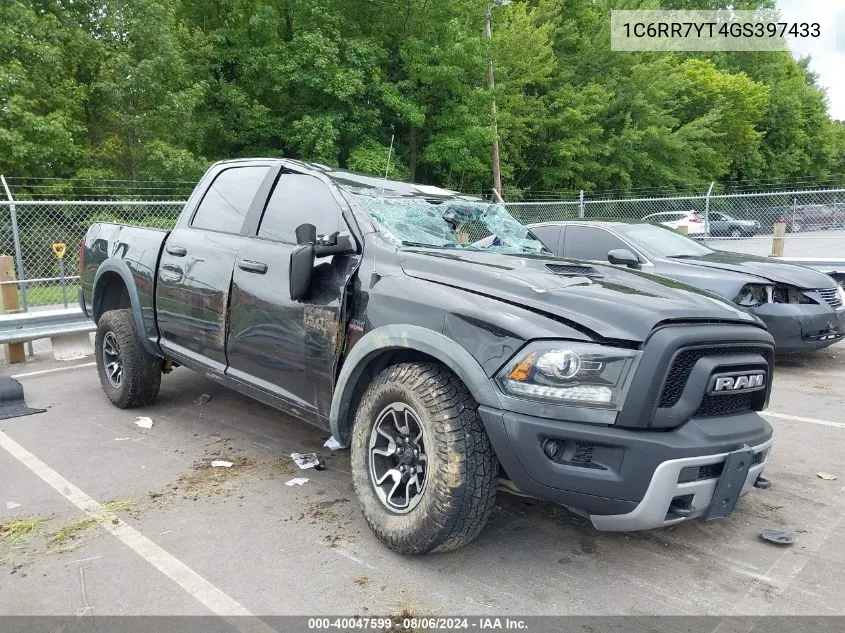 1C6RR7YT4GS397433 2016 Ram 1500 Rebel