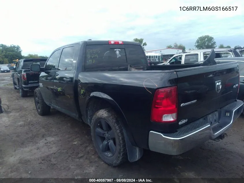 2016 Ram 1500 Slt VIN: 1C6RR7LM6GS166517 Lot: 40057987