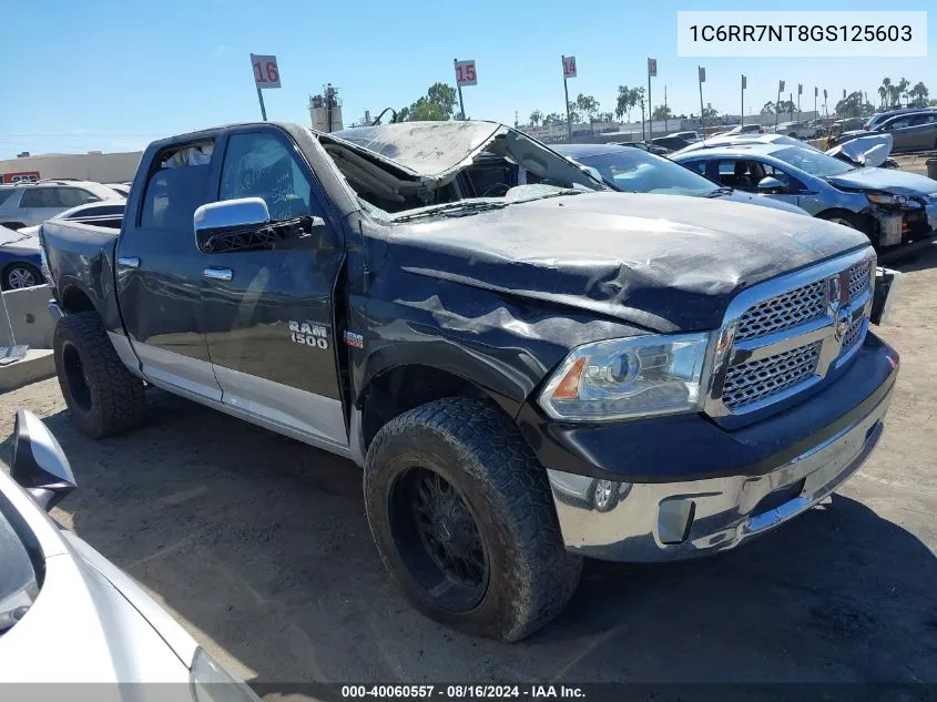 2016 Ram 1500 Laramie VIN: 1C6RR7NT8GS125603 Lot: 40060557