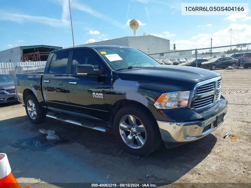 2016 Ram 1500 Lone Star VIN: 1C6RR6LG5GS404166 Lot: 40063219