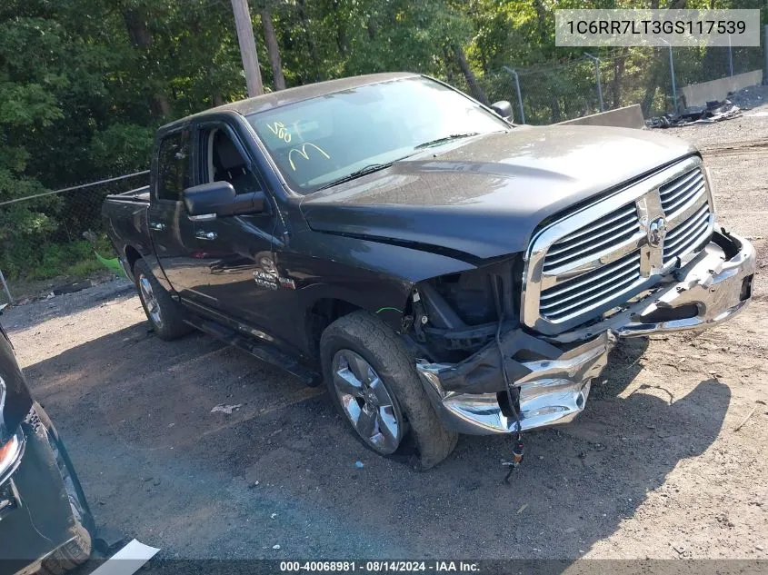 1C6RR7LT3GS117539 2016 Ram 1500 Big Horn