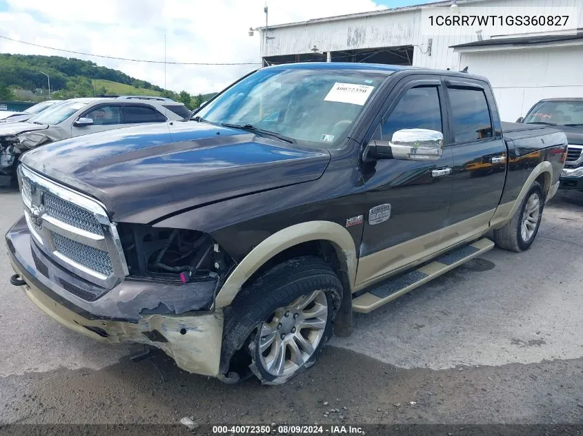 1C6RR7WT1GS360827 2016 Ram 1500 Longhorn