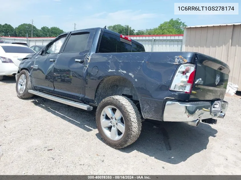 1C6RR6LT1GS278174 2016 Ram 1500 Big Horn