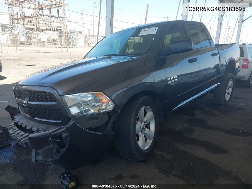 2016 Ram 1500 Express VIN: 1C6RR6KG4GS183595 Lot: 40104075