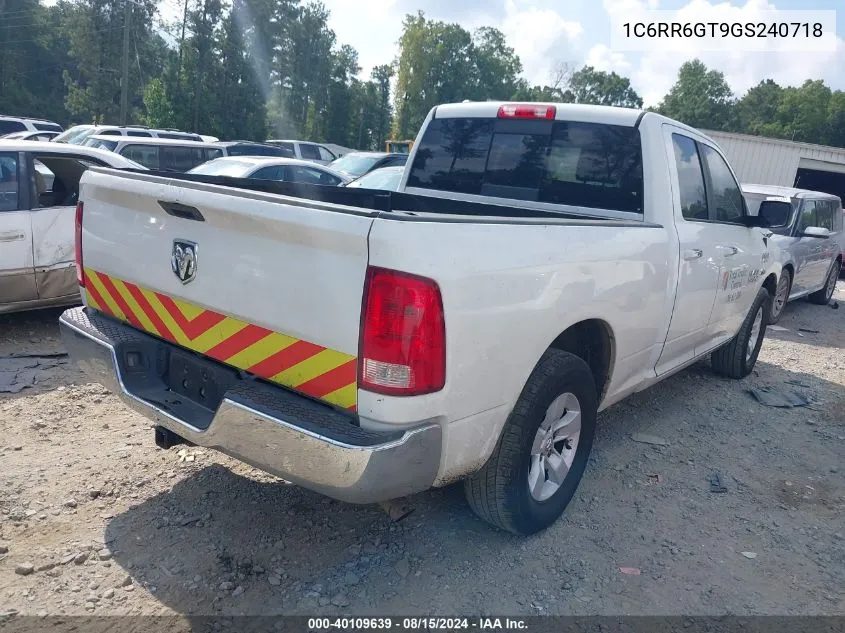 2016 Ram 1500 Slt VIN: 1C6RR6GT9GS240718 Lot: 40109639