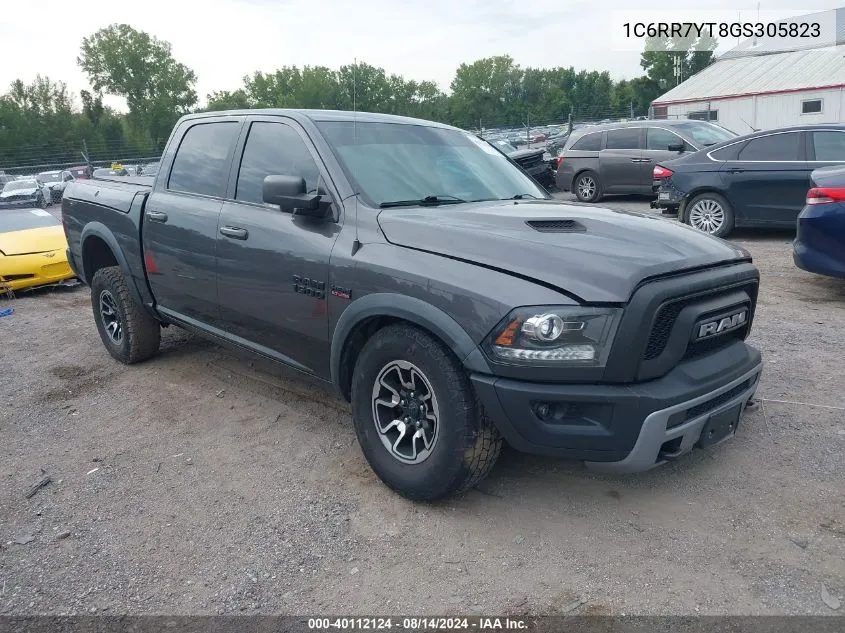 2016 Ram 1500 Rebel VIN: 1C6RR7YT8GS305823 Lot: 40112124