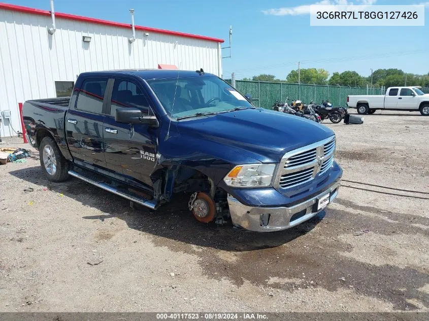 2016 Ram 1500 Big Horn VIN: 3C6RR7LT8GG127426 Lot: 40117523