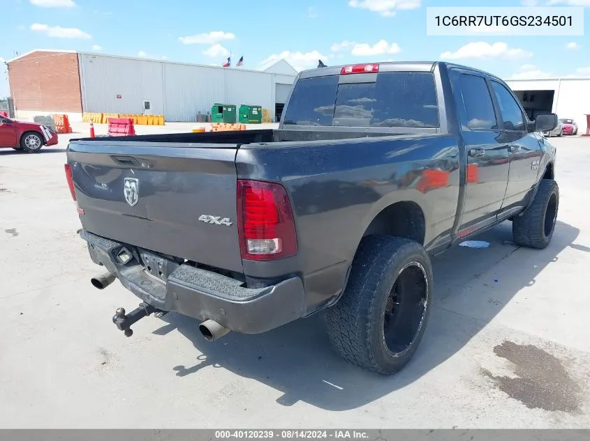 1C6RR7UT6GS234501 2016 Ram 1500 Sport