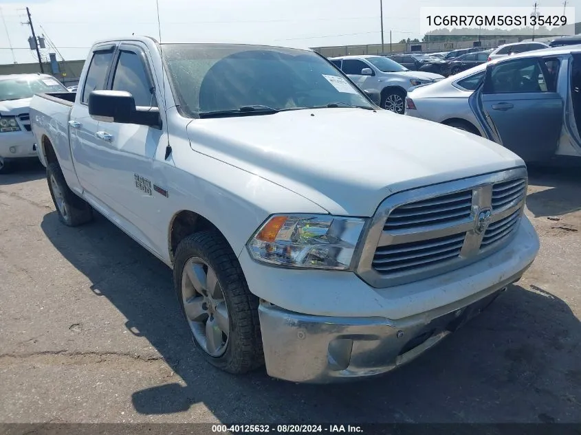 2016 Ram 1500 Slt VIN: 1C6RR7GM5GS135429 Lot: 40125632