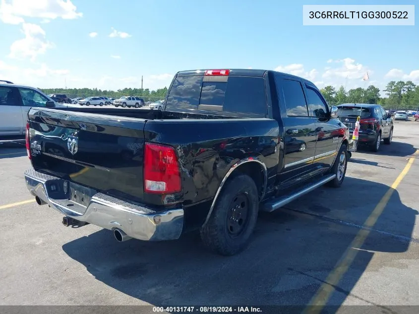 2016 Ram 1500 Big Horn VIN: 3C6RR6LT1GG300522 Lot: 40131747