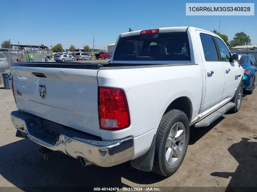 1C6RR6LM3GS340828 2016 Ram 1500 Big Horn