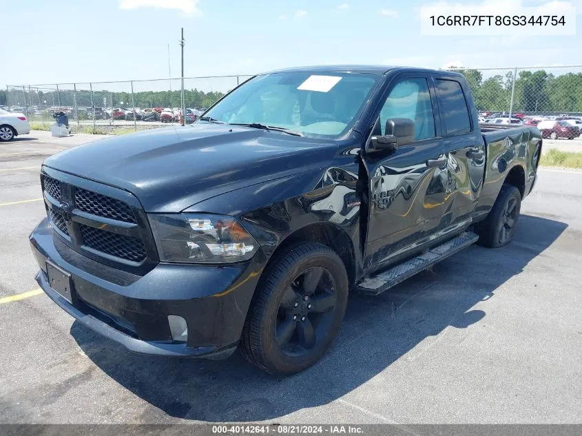 2016 Ram 1500 Express VIN: 1C6RR7FT8GS344754 Lot: 40142641