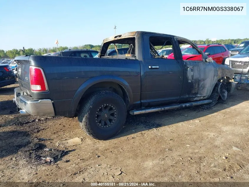 2016 Ram 1500 Laramie VIN: 1C6RR7NM0GS338067 Lot: 40155181