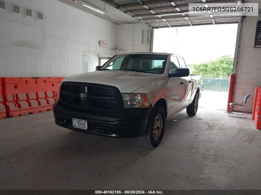 2016 Ram 1500 Tradesman VIN: 1C6RR7FG5GS286721 Lot: 40162185