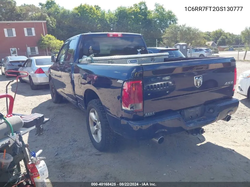 1C6RR7FT2GS130777 2016 Ram 1500 Express