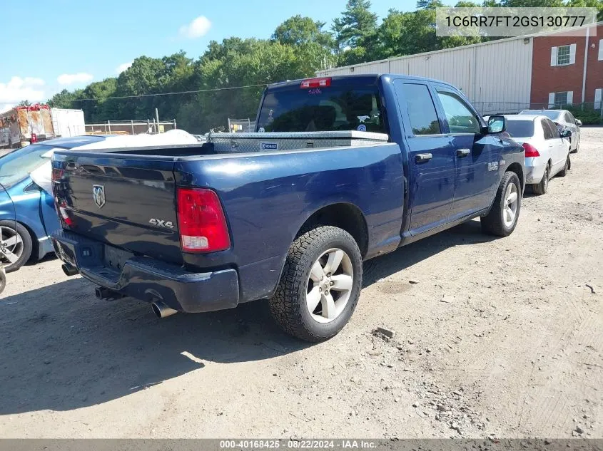 2016 Ram 1500 Express VIN: 1C6RR7FT2GS130777 Lot: 40168425