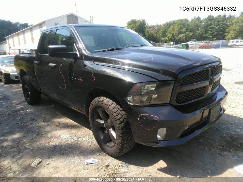 1C6RR7FT3GS346332 2016 Ram 1500 Express