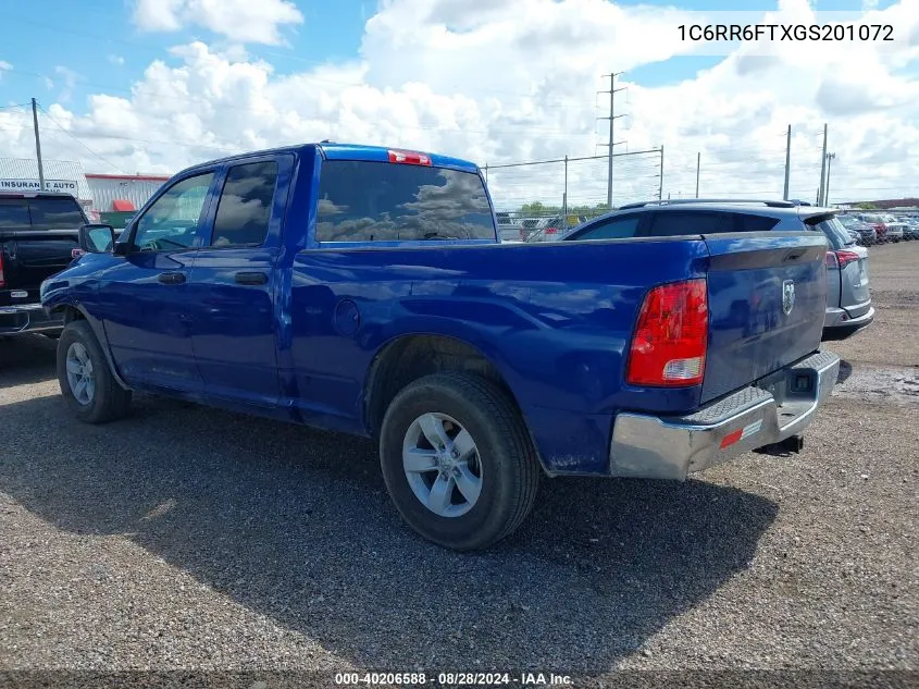 1C6RR6FTXGS201072 2016 Ram 1500 Tradesman