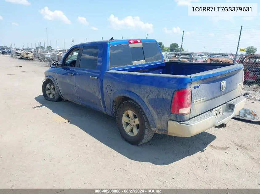 2016 Ram 1500 Outdoorsman VIN: 1C6RR7LT7GS379631 Lot: 40208008