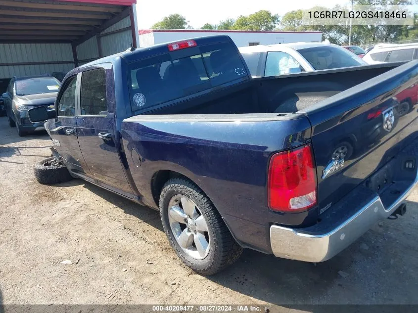 1C6RR7LG2GS418466 2016 Ram 1500 Big Horn