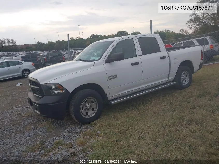 2016 Ram 1500 Tradesman VIN: 1C6RR7KG7GS157871 Lot: 40213879