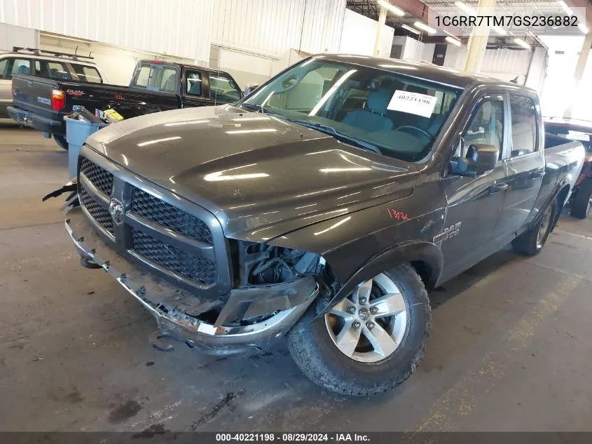 2016 Ram 1500 Slt VIN: 1C6RR7TM7GS236882 Lot: 40400340