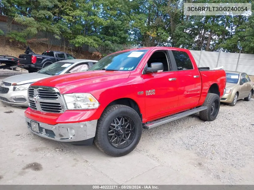 3C6RR7LT3GG240054 2016 Ram 1500 Big Horn