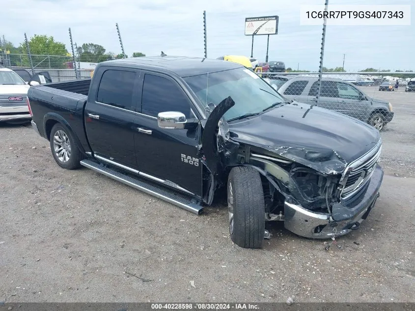 2016 Ram 1500 Longhorn Limited VIN: 1C6RR7PT9GS407343 Lot: 40228598