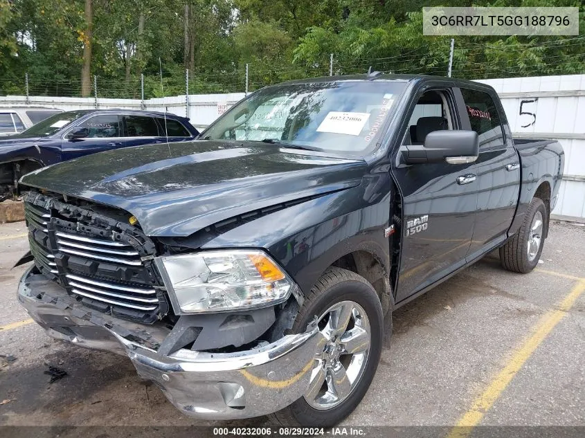 2016 Ram 1500 Big Horn VIN: 3C6RR7LT5GG188796 Lot: 40232006