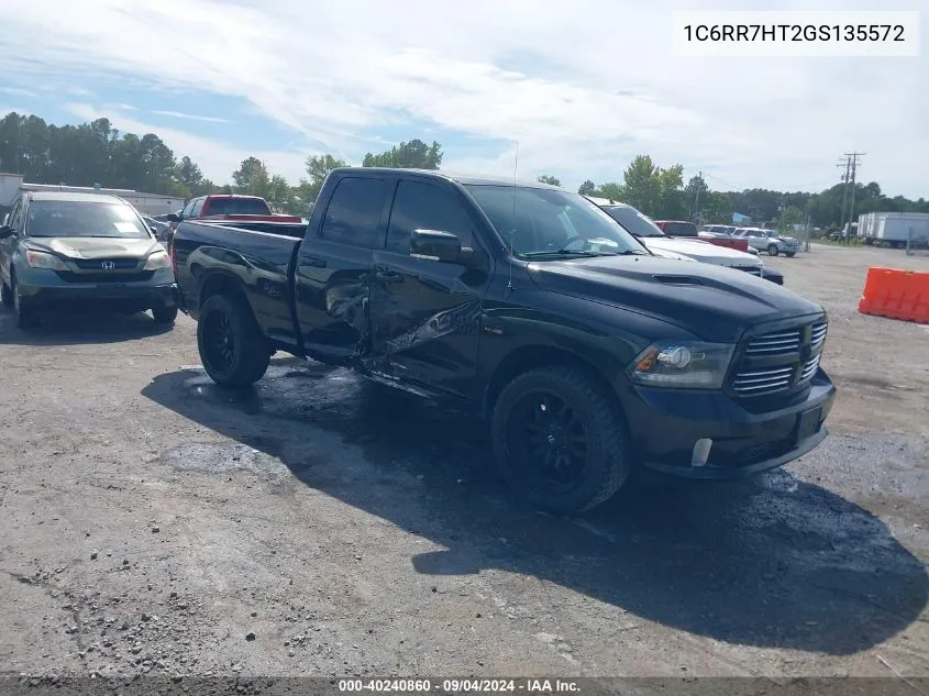 2016 Ram 1500 Sport VIN: 1C6RR7HT2GS135572 Lot: 40240860