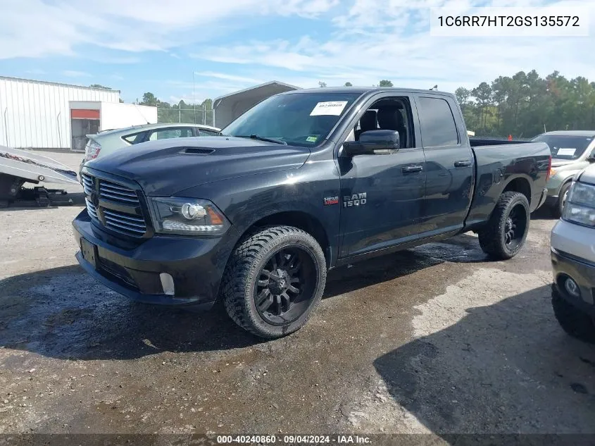 1C6RR7HT2GS135572 2016 Ram 1500 Sport